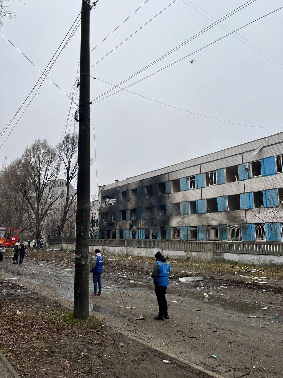 Разрушения вследствие на руския терористичен удар